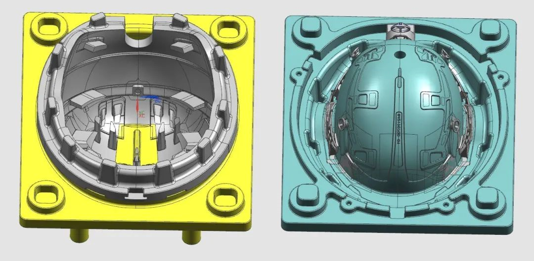三線立式加工中心850plus機(jī)加工“頭盔模具”成新網(wǎng)紅，即將帶來一波新熱潮？(圖2)